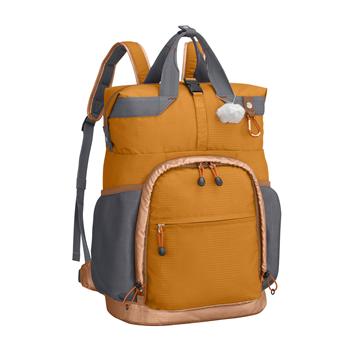 ＜カナナプロジェクト＞デイトリップリュック　18L／オレンジ