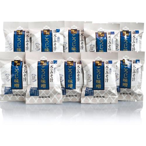 「信州・石井」の具だくさん味噌汁