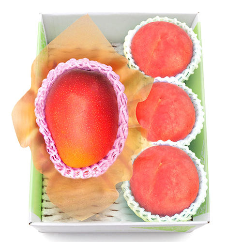 ＜国産＞マンゴー＆＜山梨県産＞水蜜桃【受注締め切り日：2026/7/10】