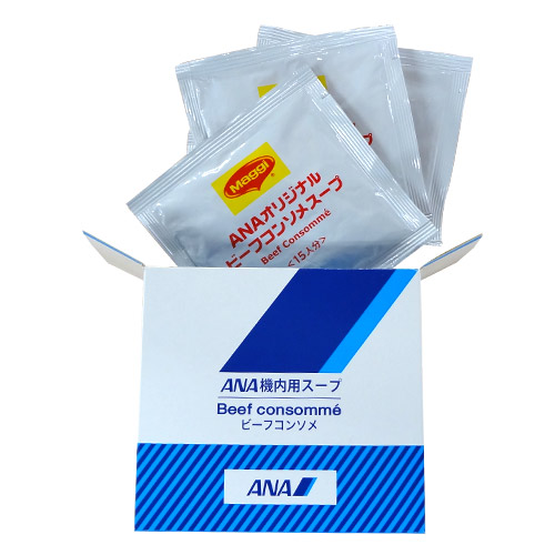 【送料込】ANAオリジナルビーフコンソメスープ（お徳用20袋）
