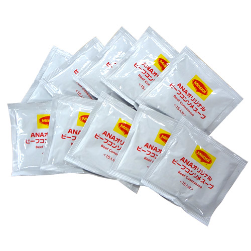 【送料込】ANAオリジナルビーフコンソメスープ（お徳用20袋）
