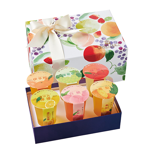 ＜グランプラス＞和素材フルーツゼリー 6個【受注締め切り日：2026/8/22】