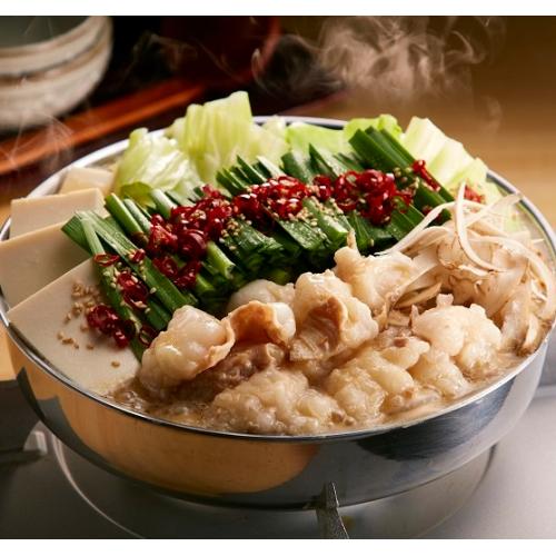 ＜博多 もつ鍋 蟻月＞白のもつ鍋