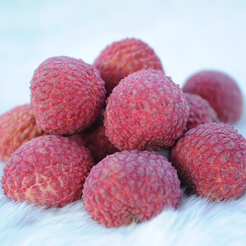 ＜ミキファーム＞無選別宮崎県産生ライチ（バラ詰め500g）【受注締め切り日：2026/7/10】