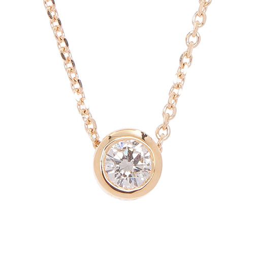 K10ダイヤモンドプチペンダント