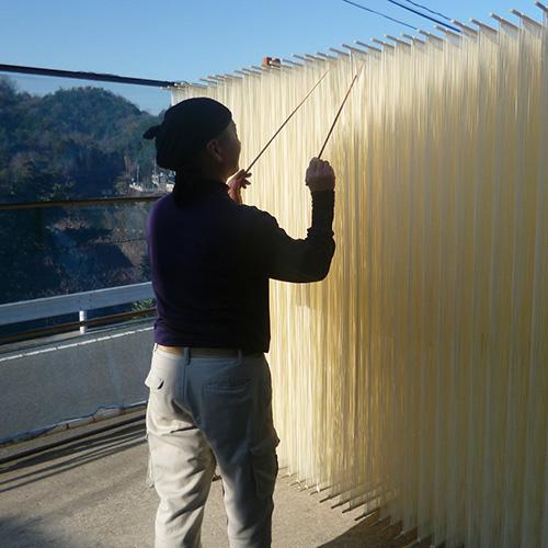 小豆島手延べそうめん「黒帯・特級ひね」1300g