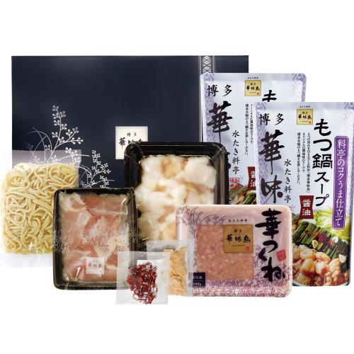 【福岡県】＜博多華味鳥＞もつ鍋セット