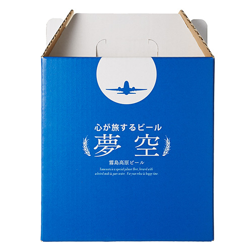 【ANAオリジナルラベル】＜霧島高原ビール＞夢空ビール(ブロンド）6本セット