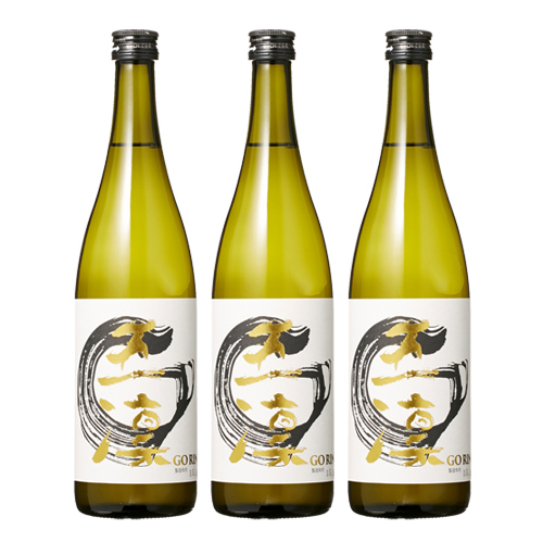 ★2015年 ANAファーストクラス採用★【送料当社負担】＜車多酒造＞五凛（JUNKO KOSHINO Label）3本セット