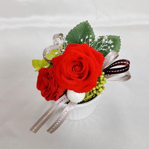 【母の日】ミニプリザ＆＜ボン・リブラン＞千代重　※送料込【受注締め切り日：2026/5/1】