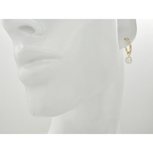 Ｋ１８　２ＷＡＹパールイヤリング