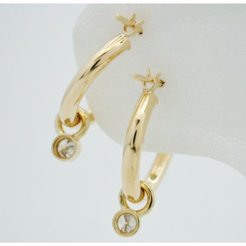 Ｋ１８　２ＷＡＹダイヤモンドイヤピアス