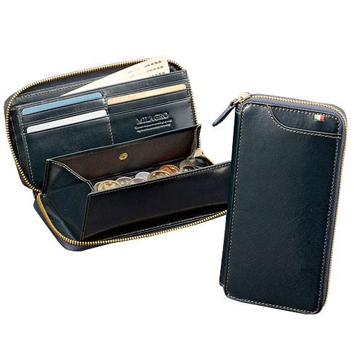 ＜ミラグロ＞イタリアンレザー・ギャルソンウォレット