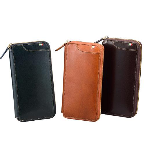 ＜ミラグロ＞イタリアンレザー・ギャルソンウォレット