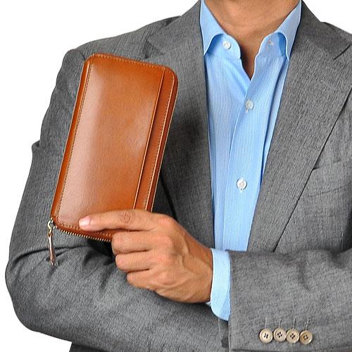 ＜ミラグロ＞イタリアンレザー・ギャルソンウォレット