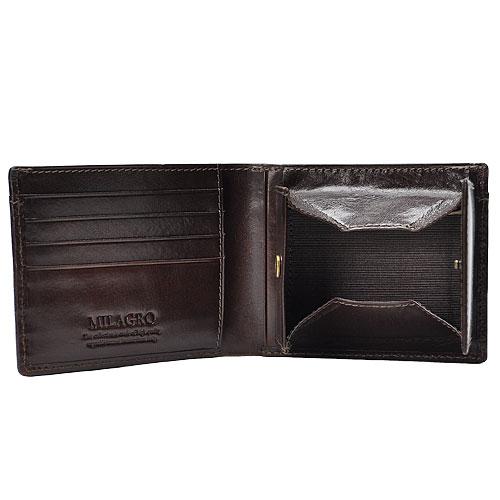 ＜ミラグロ＞イタリアンレザー・21ポケット財布