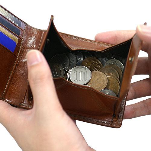 ＜ミラグロ＞イタリアンレザー・21ポケット財布