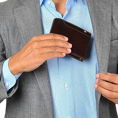 ＜ミラグロ＞イタリアンレザー・21ポケット財布