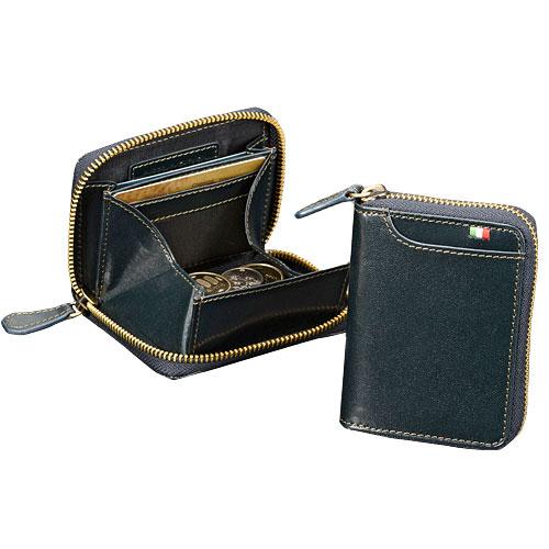 ＜ミラグロ＞イタリアンレザー・横型ボックスコインケース