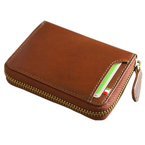 ＜ミラグロ＞イタリアンレザー・横型ボックスコインケース