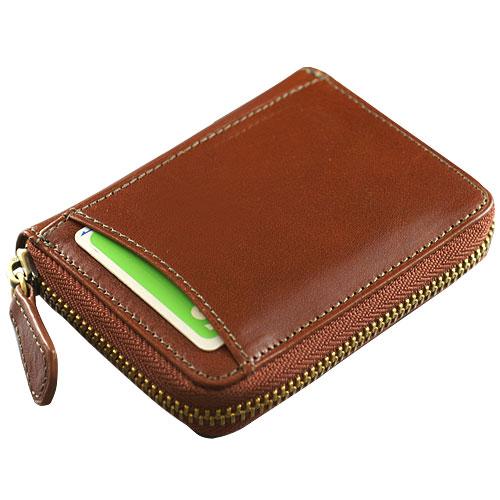 ＜ミラグロ＞イタリアンレザー・横型ボックスコインケース