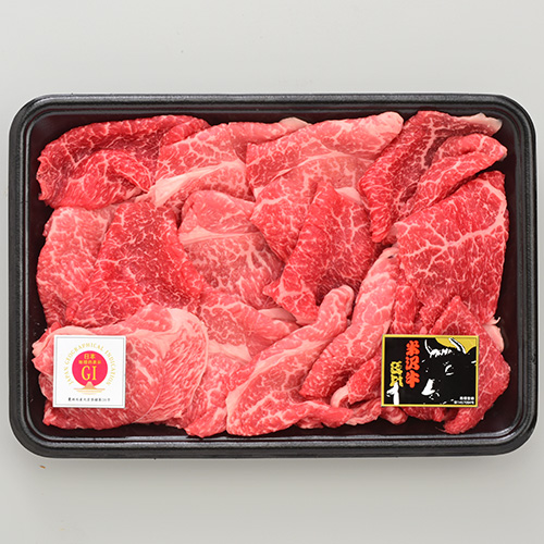 ★創業100余年の老舗★<米沢牛黄木>米沢牛すき焼用切落し