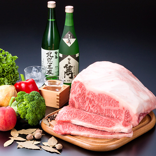 【岩手県】八幡平牛ロースステーキ150g×2