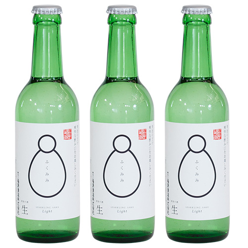 ＜福耳＞純米吟醸　微発泡酒　淡にごり3本セット