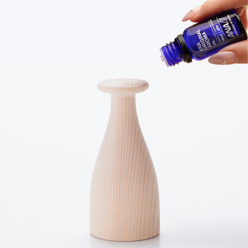 ＜ANAオリジナル＞ANAオリジナル アロマオイル 10mL＆ウッドディフューザーヒノコセット
