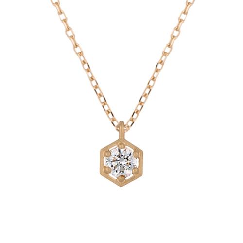 ＜HASUNA＞＊4月誕生石 Timeless ネックレス