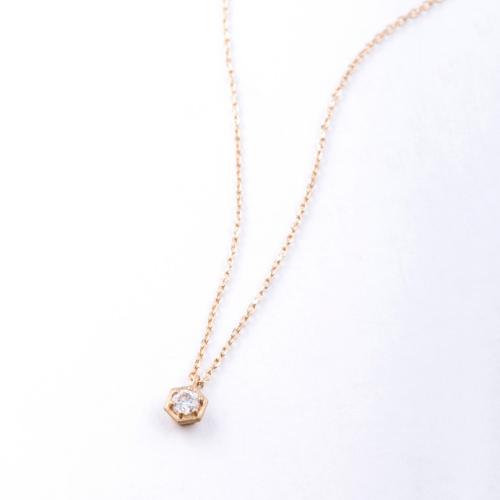 ＜HASUNA＞＊4月誕生石 Timeless ネックレス