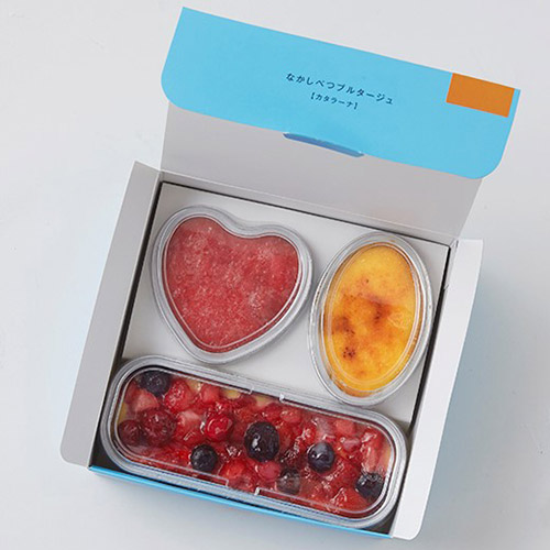 なかしべつゴーダチーズカタラーナ3種セット