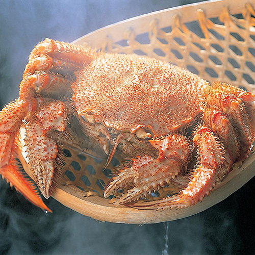 ずわいがに毛がに食べ比べ