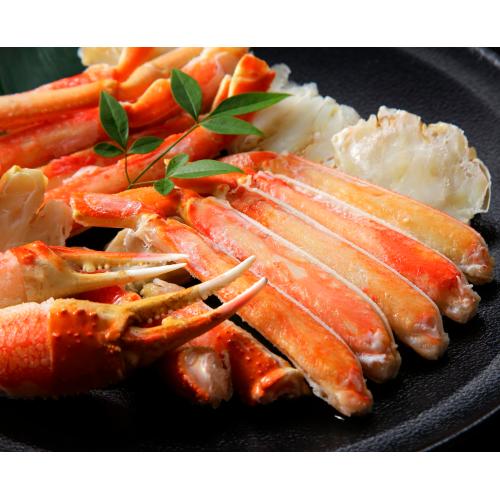 ずわいがにハーフポーション&ズワイガニ姿セット