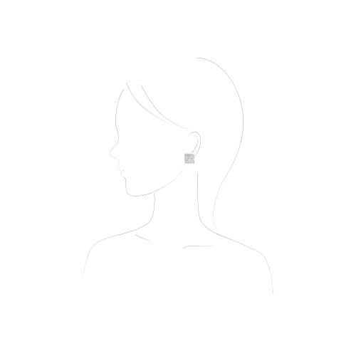 ＜HASUNA＞Magnet ピアス シルバー