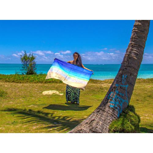 ＜LINO MAKANI＞高山求ハワイスタイル ピクチャータオル（BT501）