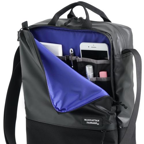 ＜MANHATTAN PASSAGE＞バーチカル A4 ショルダーバッグ プラス2.1＃3360
