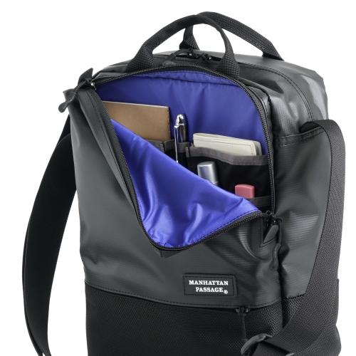 ＜MANHATTAN PASSAGE＞バーチカル B5 ショルダーバッグ プラス2.1＃3365