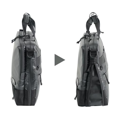 ＜MANHATTAN PASSAGE＞スリム ウェルオーガナイズドエキスパンダブルブリーフケース プラス2.1#3311