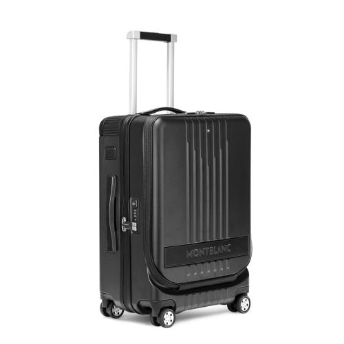 ＜モンブラン＞#MY4810 フロントポケット付 キャビン トローリー ブラックＭＢ１３１９５９