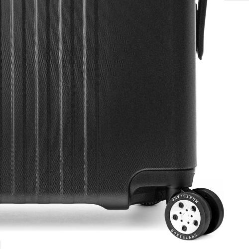 ＜モンブラン＞#MY4810 フロントポケット付 キャビン トローリー ブラックＭＢ１３１９５９