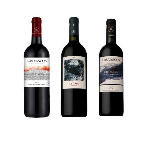 【送料当社負担】ロス・ヴァスコス飲み比べ3本セット