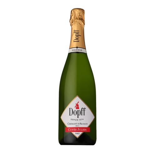 ＜ドップ・オ・ムーラン＞クレマン・ダルザス・ブリュット・キュヴェ・ジュリアン【ＮＶ】（白スパークリングワイン）