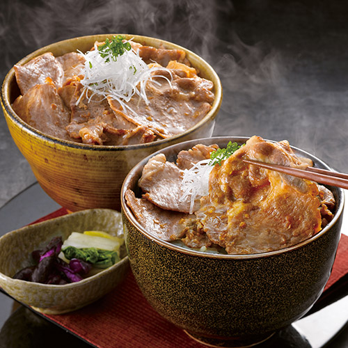 九州産黒豚生姜焼き丼の具