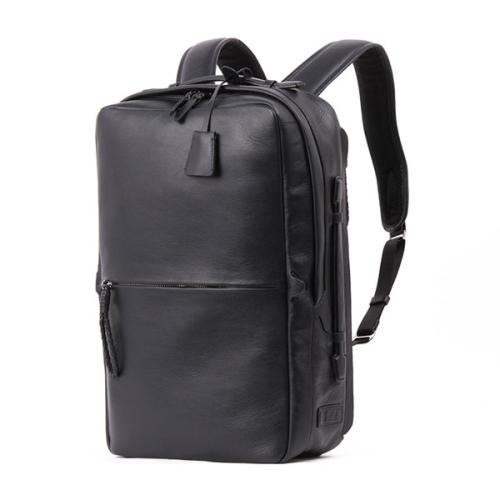 ＜PID＞エクリール 撥水レザースクエアリュック PAZ102