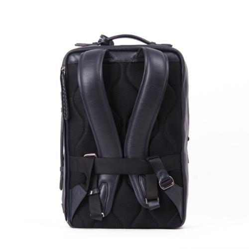 ＜PID＞エクリール 撥水レザースクエアリュック PAZ102