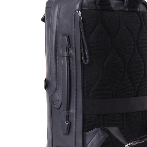 ＜PID＞エクリール 撥水レザースクエアリュック PAZ102