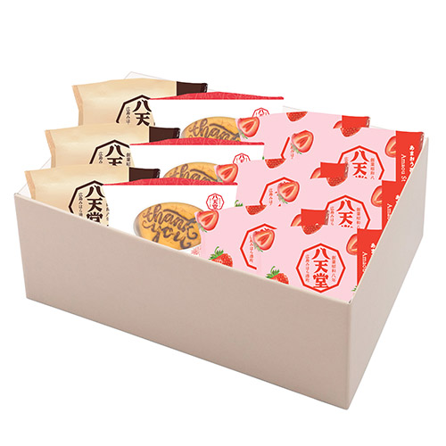 ＜八天堂＞くりーむパンThank you・生クリーム ・あまおう苺 12個詰合せ【受注締め切り日：2026/8/20】