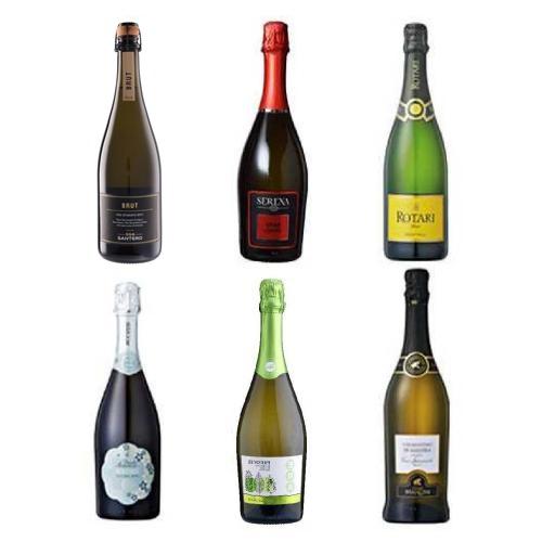 【送料当社負担】本間チョースケセレクト！プロセッコ入り！イタリアスパークリングワイン6本セット