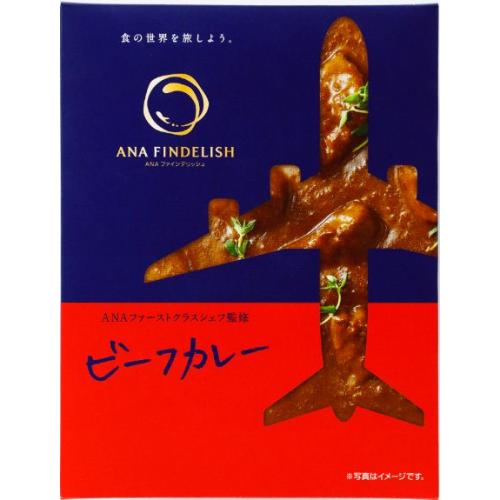 ＜ANA　FINDELISH＞ANA機内食担当のシェフ監修オリジナルカレーセット（ビーフ2個・チキン2個・ポーク2個）